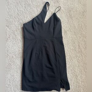 Black revolve mini dress